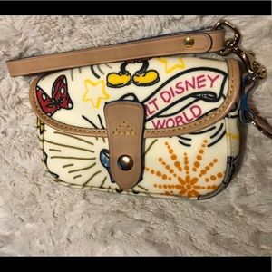 Dooney and Bourke Walt Disney wristlet